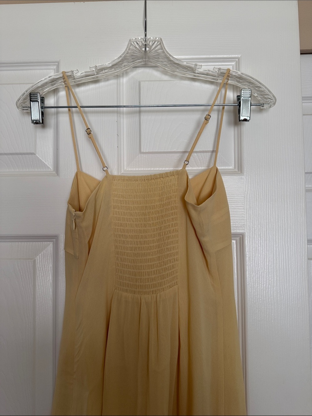 Reformation Parmesan Yellow Milica Dress 2 - Picture 4 of 9